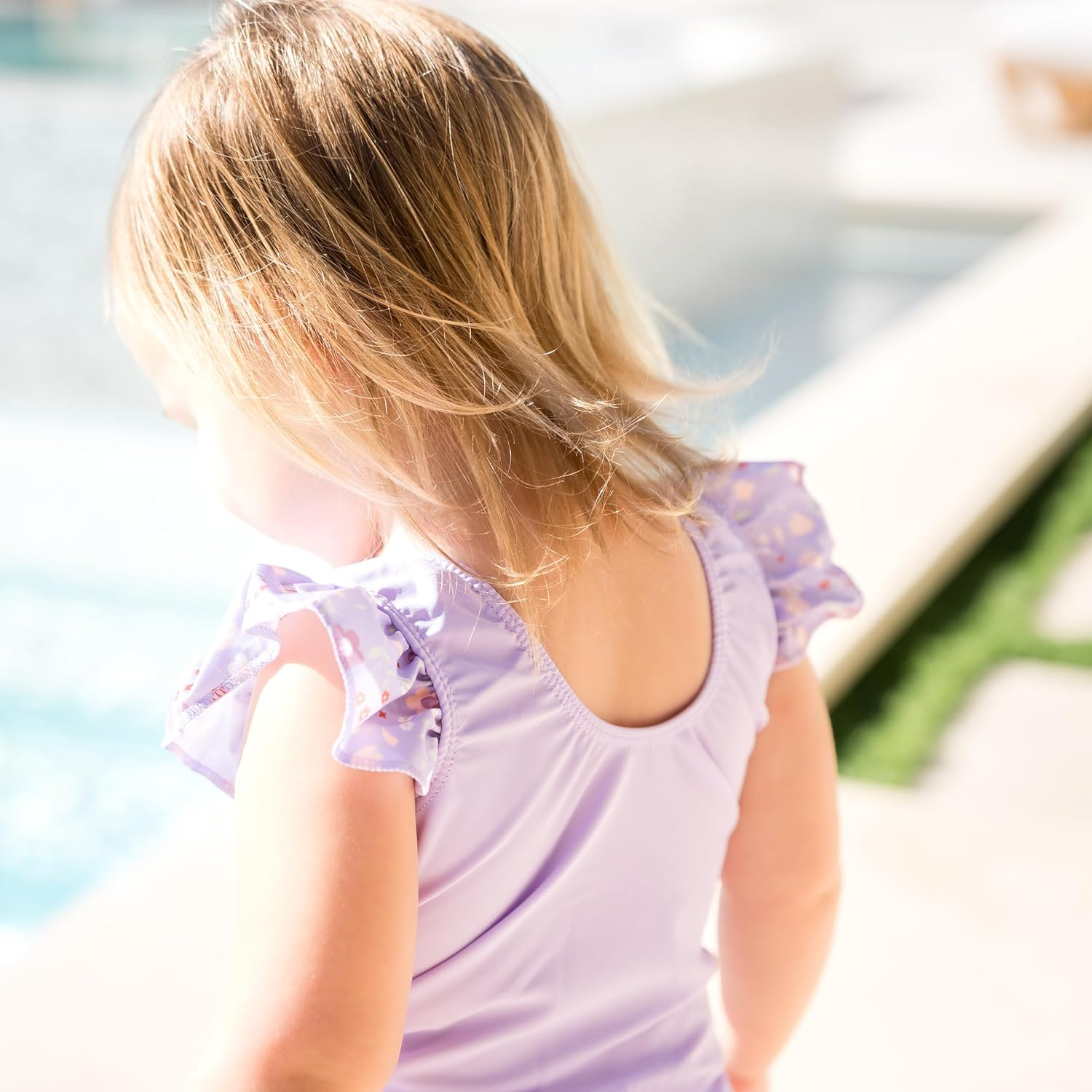 Splash about Happy Nappy Suit, Lilac Spring, 2-3 Jahre