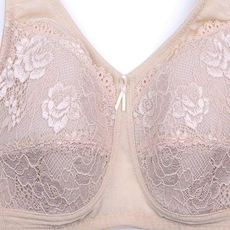 BIMEI Mastectomy Bra Pocket Bra for Silicone Breast Forms Comfortable Underwear Wire-Free Bra0138 image number 4