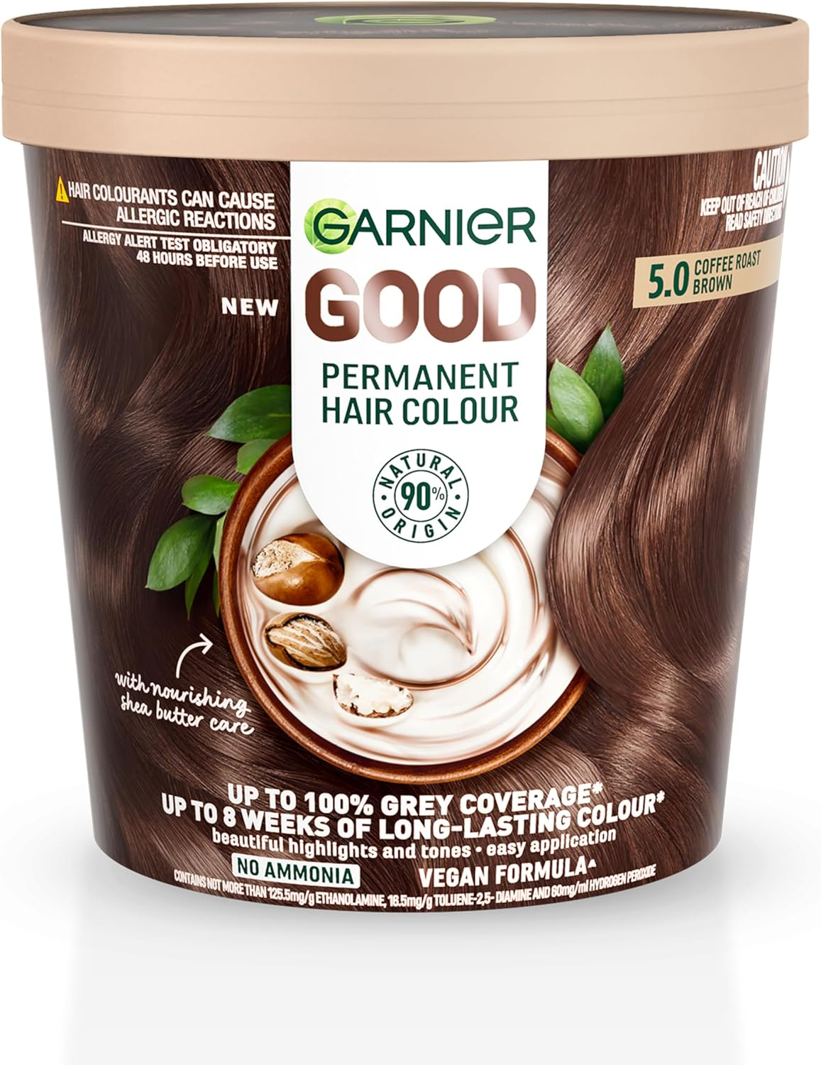 Garnier GOOD Permanent Hair Colour 2.0 Truffle Soft Black