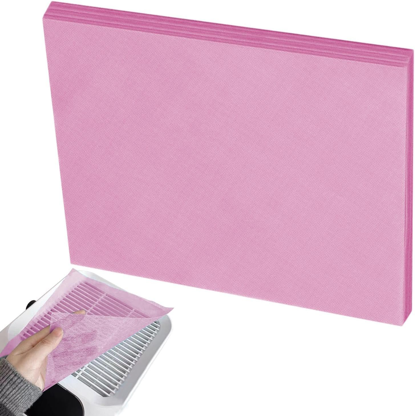 Nail Dust Collector Filter Sheets,Nail Filter Dust Collector | Absorber Extractor 100X for Workshop Drilling Sanding Mesh Screen Non Woven