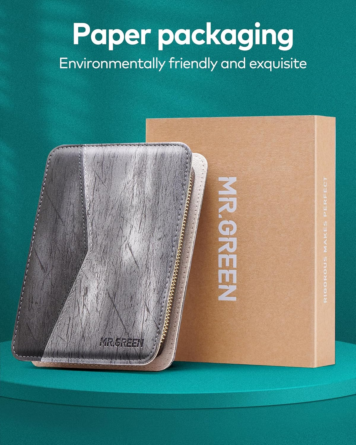 MR.GREEN Manicure Kit Pedicure Set, German Stainless Steel Nail Clippers Set, Professional Personal Care Tools, Heavy Duty Toenail& Fingernail Clipper W/Cather, with Exquisite Leather Case, Ideal Gift image number 3