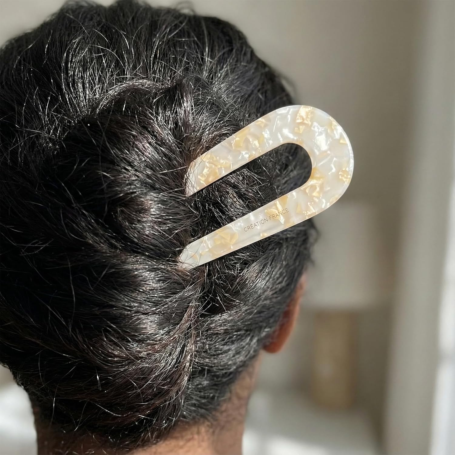 French Hair Pins, 4 Pcshair Pins for Women, U Shaped French Pinsfrench Twist Hair Pins Hhair Clips for Thick Hairs Buns Hairpins for Women Girls Hairs Accessories Styling(4 Colors) image number 4