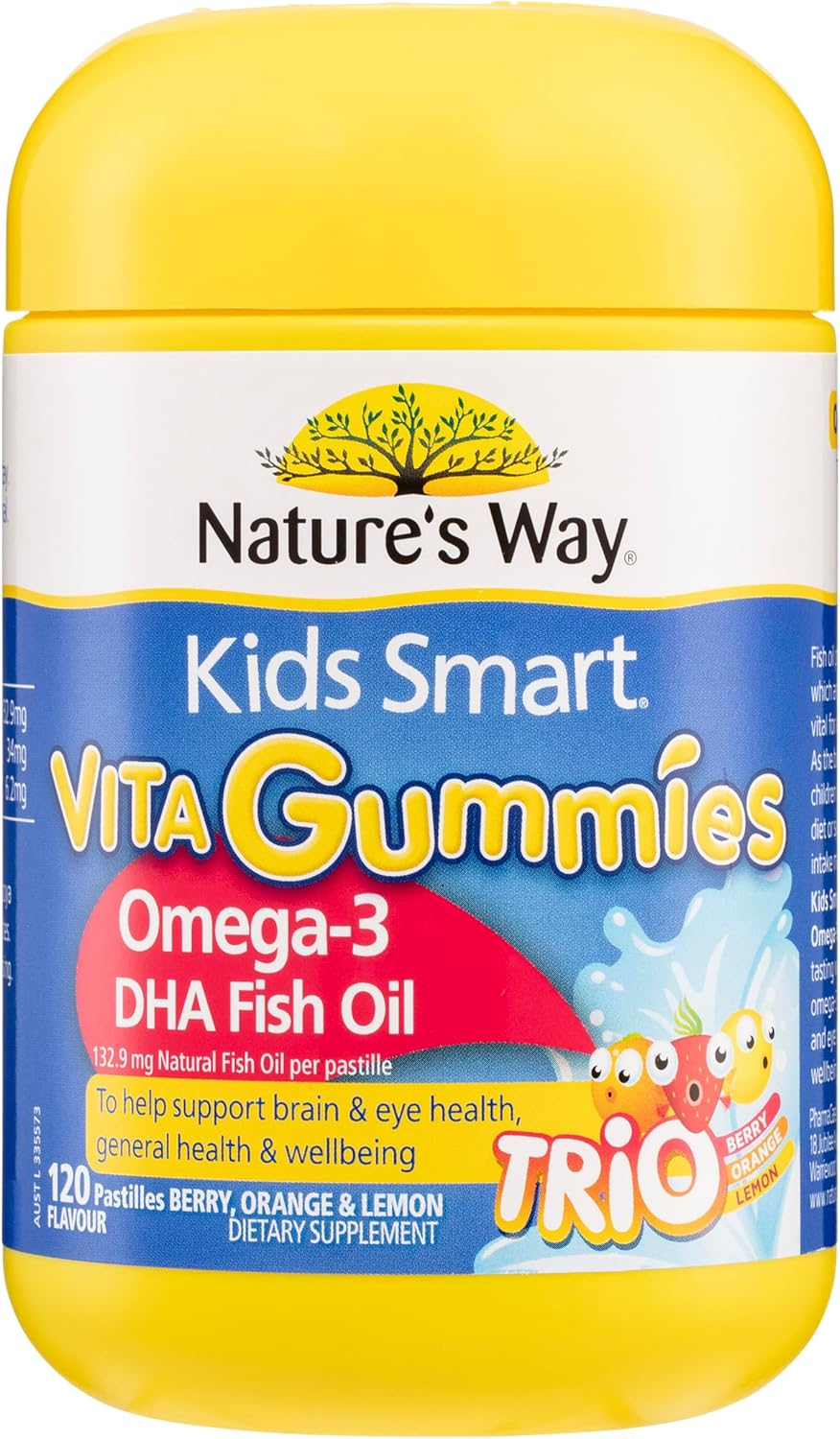 Nature'S Way Kids Smart Omega Vita 120 Gummies