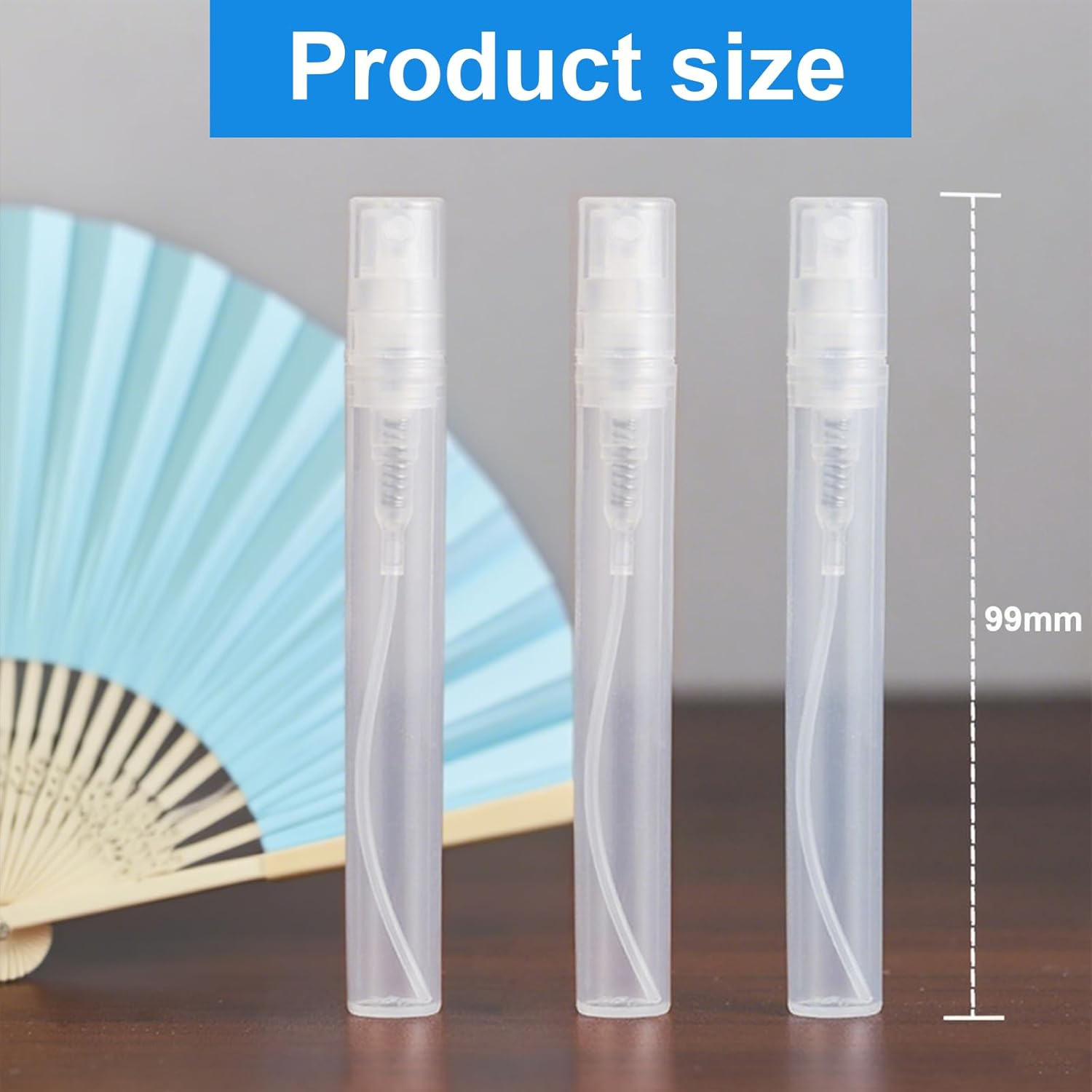 30PCS Refillable Glass Spray Bottles -5Ml Fine Mist Perfume Atomizer for Perfume, Travel, Cleaning - Leakproof & Durable Cosmetic Containers image number 1