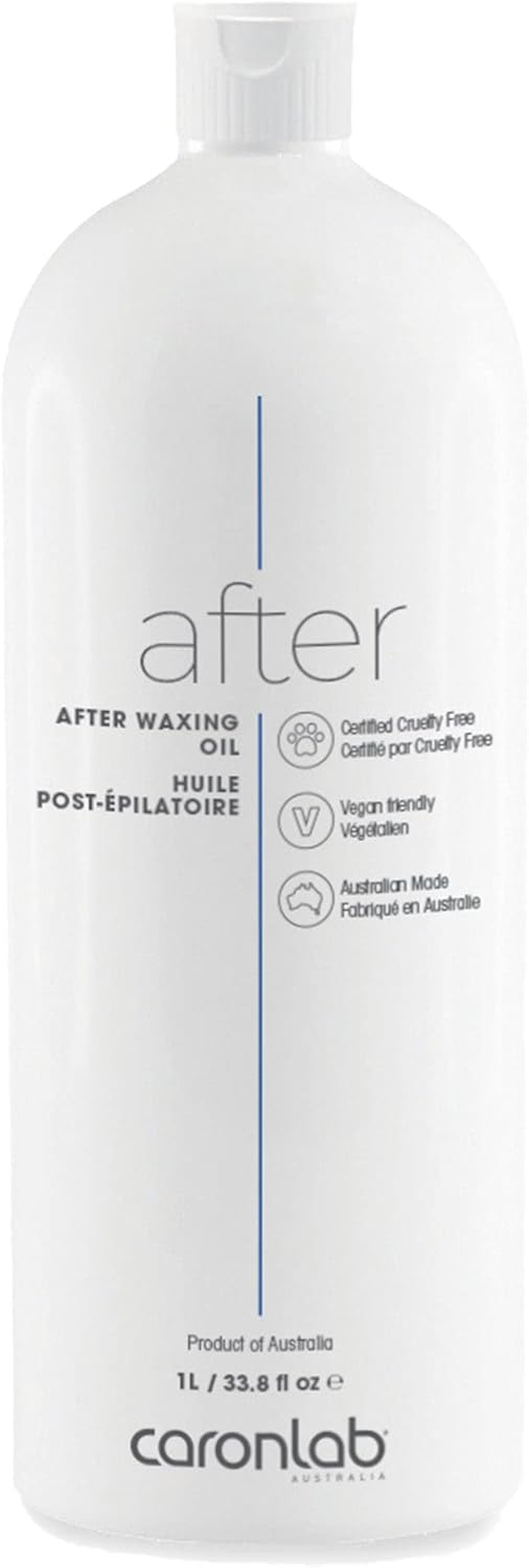 Caron after Waxing Oil & Moisturiser Tea Tree Refill 1 Litre Post Wax Care