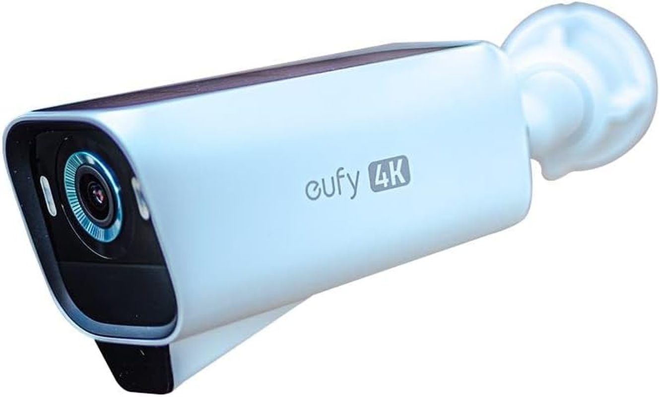 Eufy Security Eufycam S3 Pro Add-On Camera, Solar Camera Outdoor Wireless, Maxcolor Night Vision, 4K Security Camera with Solar Panel, Face Recognition AI, Expandable Local Storage, No Monthly Fee image number 1