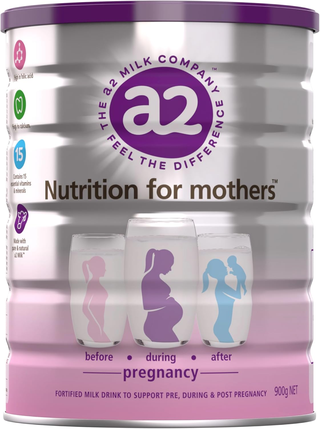A2 Platinum Nutrition for Mothers Powder 900G image number 1