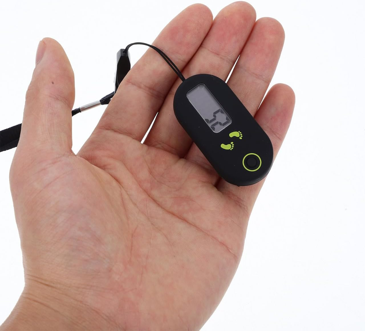 Toddmomy Pedometer for Walking, Step Counter Lady Tools Electronic Step Tracker for Seniors Pedometer Clip on Tracking Device Sporting Goods image number 4