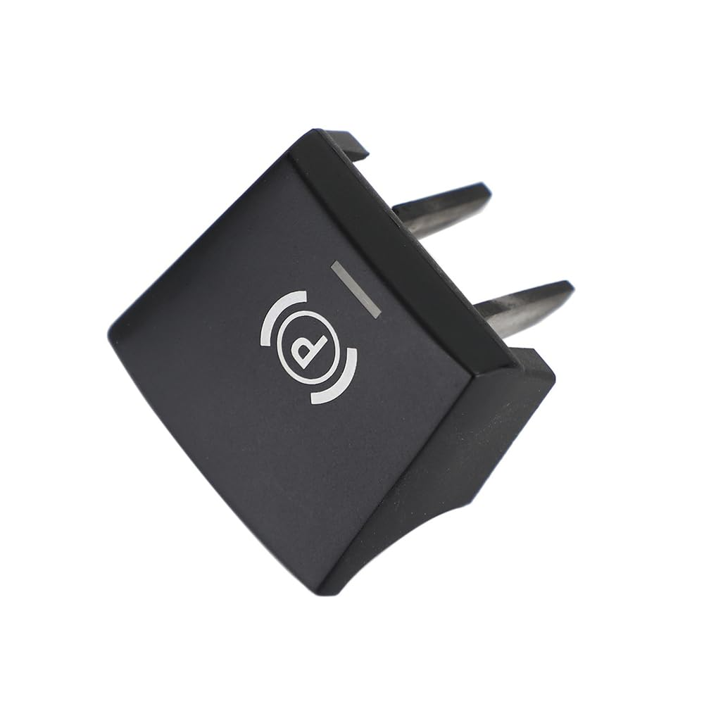 Black Switch Parking Brake Switch Button Cover Car Trim Console Handbrake Parking Brake Switch P Button Cap Compatible with BMW 5 7 X3 F01 F02 F10 F18 F20 F25 2014-2017 image number 5