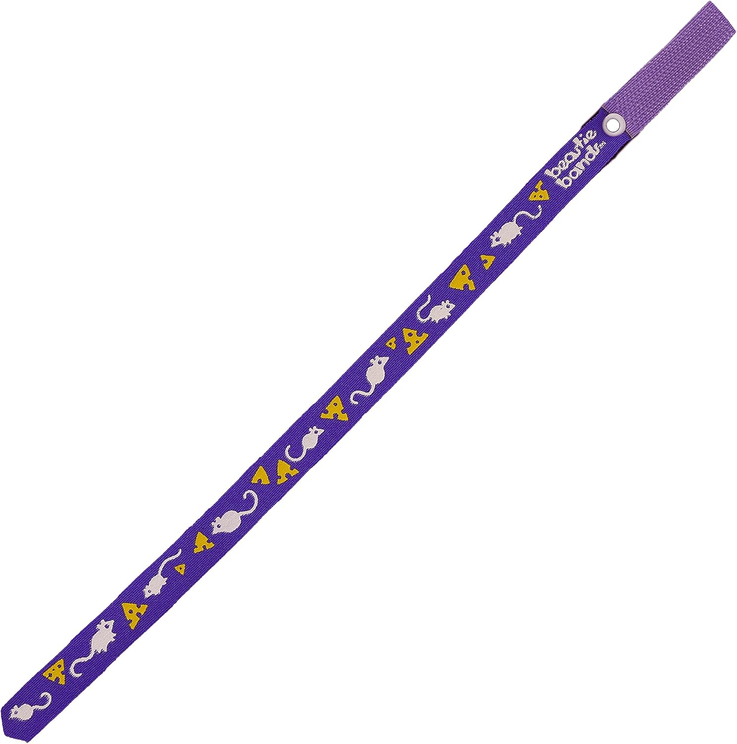 Beastie Band Cat Collar Mice and Cheese (Purple) image number 4