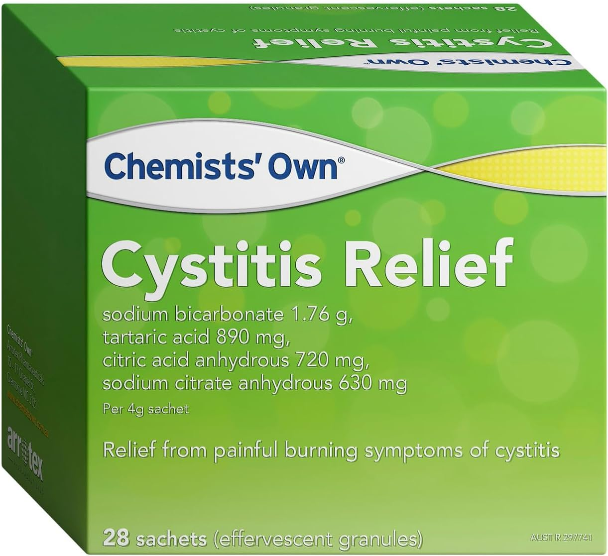 Chemists Own Cystitis Relief 28S Generic of Ural image number 2