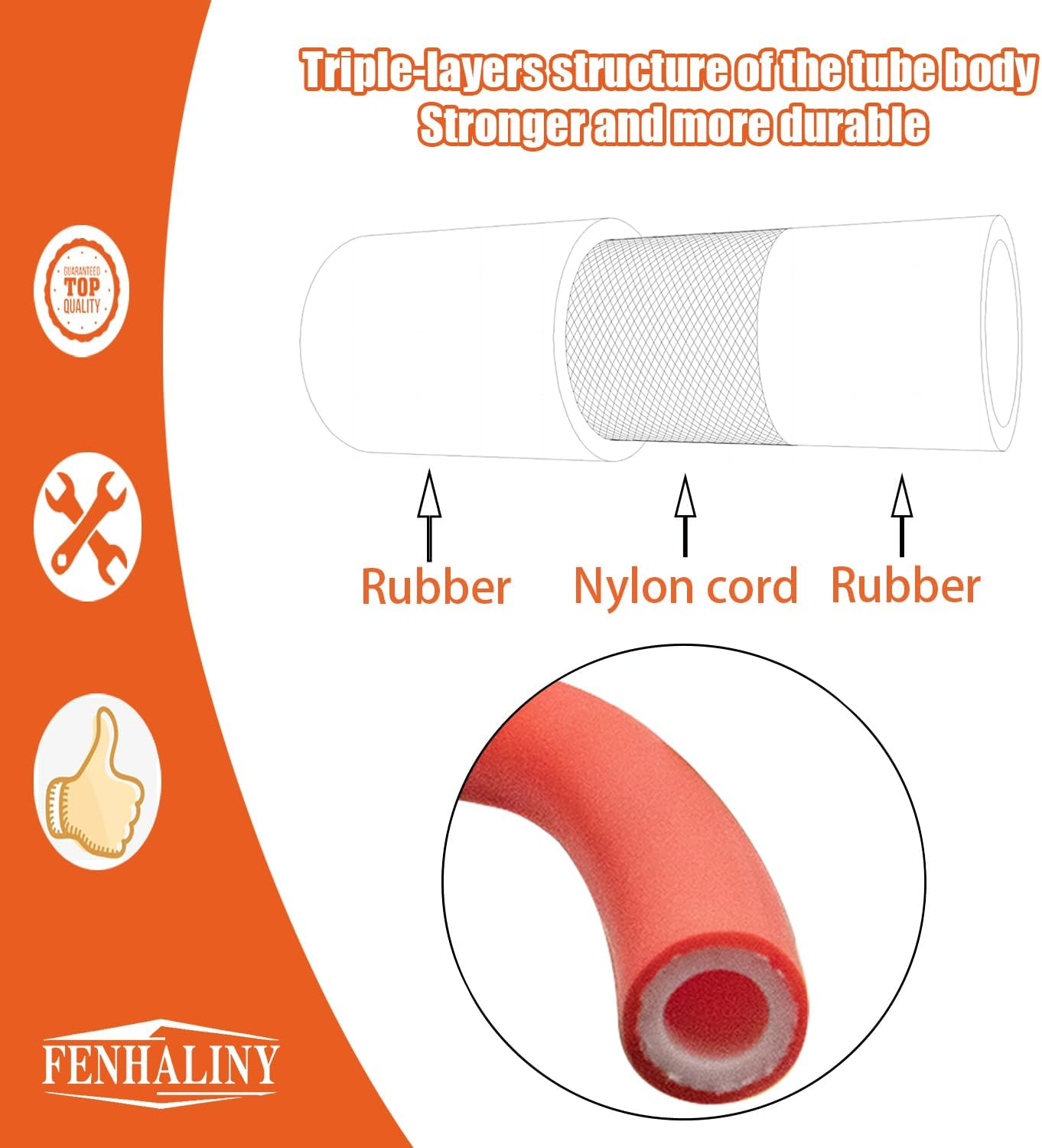 HON1012 12Mm Drain Oil Changing Hose, Automotive Replacement Parts for Honda GC160, GX360, GX390, GX340, GX270, GX240 Series Engines image number 2