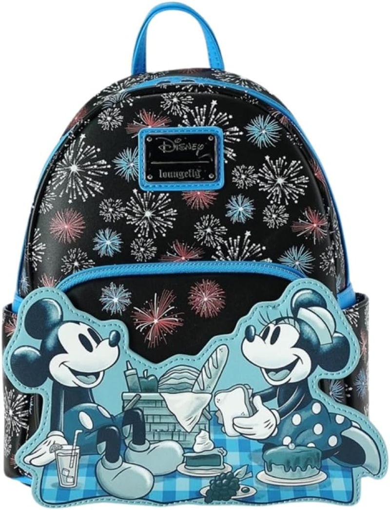 Loungefly Disney Mickey and Minnie Summer Picnic Mini US Exclusive Backpack image number 2