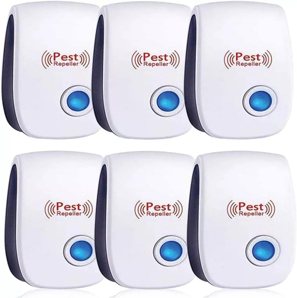 6Pcs Ultrasonic Pest Repeller Electronic Reject Mouse Rat Mosquito Insect Control AU image number 2