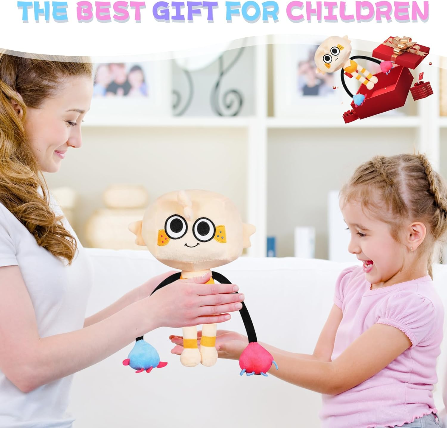 Dandy'S World Plush Toy, 11.02 Inches/28 Cm Dandy Horror Games Plush, Dandy Flower World Plush Toy, Dandy Scary Game Plush Toy, Stuffed Plush Animal Doll Pillow for Boys and Girls Party, image number 5