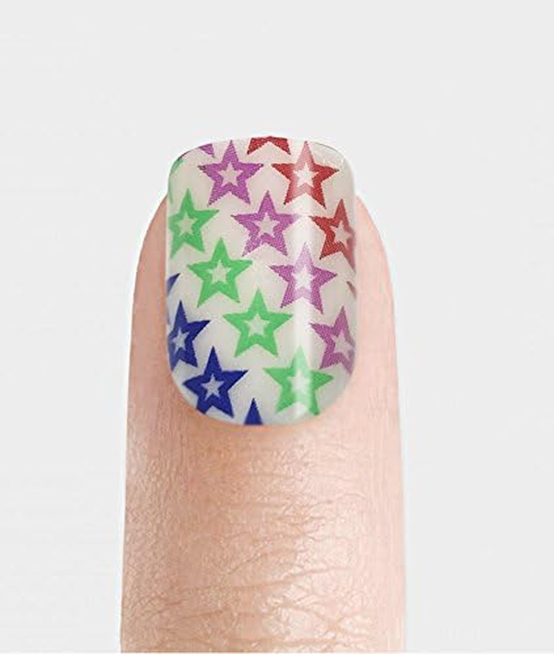 Mayqueen 120 PCS 5 Pack Children Artificial Fake Nails with Two Glues Full Cover False Nail Kits for Kids (So Cute)