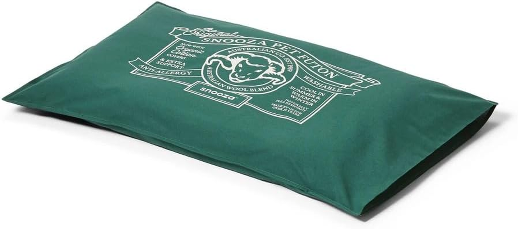 Snooza anti Allergy Dog Bed, Green, Medium image number 1