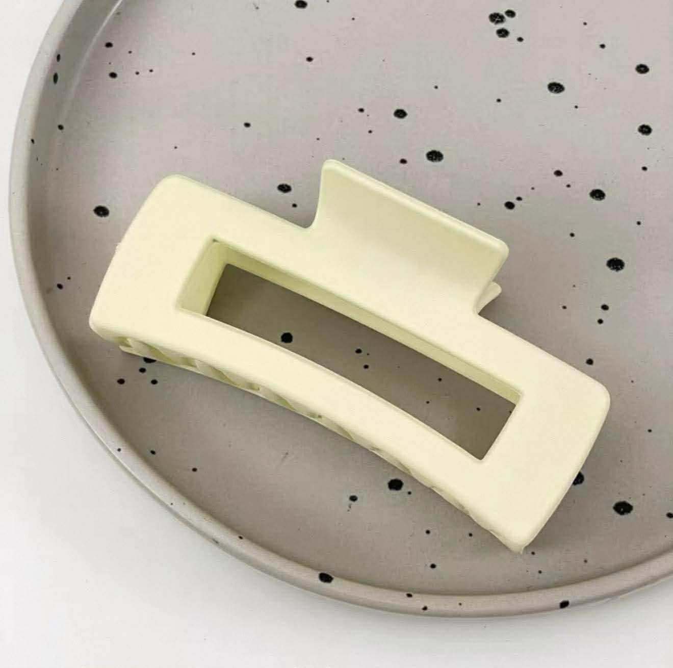 11Cm Large Geometric Hair Claw Clip,Elegant Matte. Matte Finish,Non-Slip,Versatile Fashion Accessories (2Pcs) image number 3