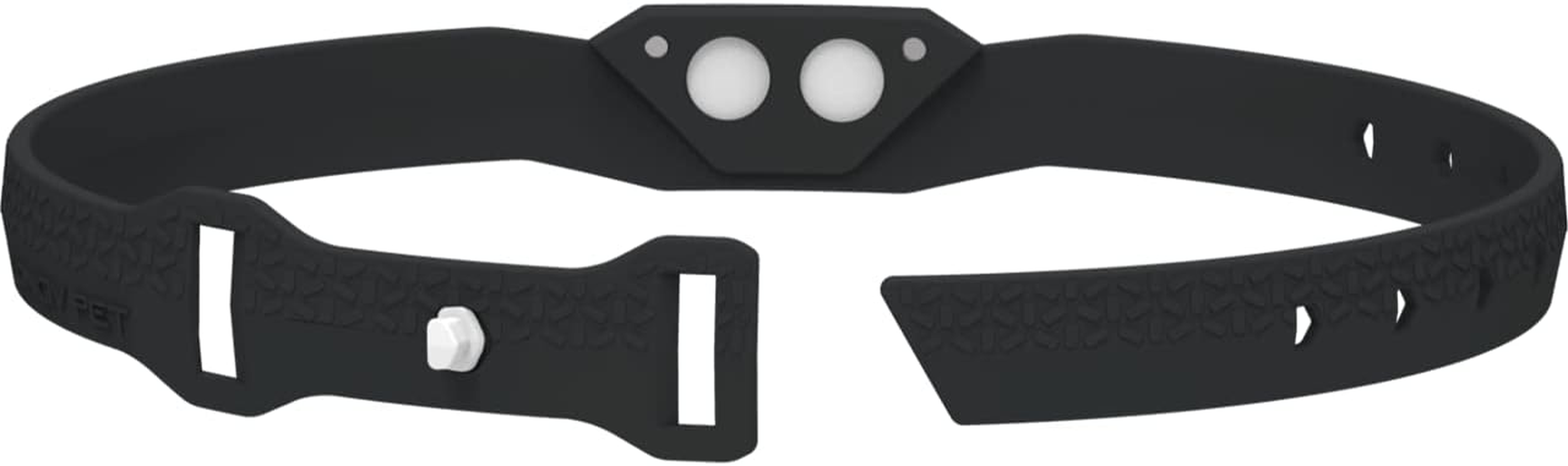 QEEV Therapeutic Pain Relief and Anxiety Collar for Cat and Dogs &mdash; Lightweight Far-Infrared and Magnetics &mdash; Health + Muscles + Hip + Joint Support. Infrared Waves from 4 to 14 Microns. (L, Black) image number 2