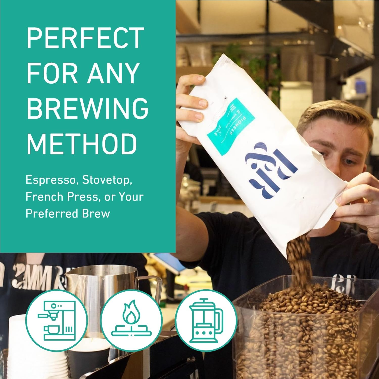 Pablo & Rusty'S Pioneer Blend. Freshly Roasted Specialty Coffee. image number 2