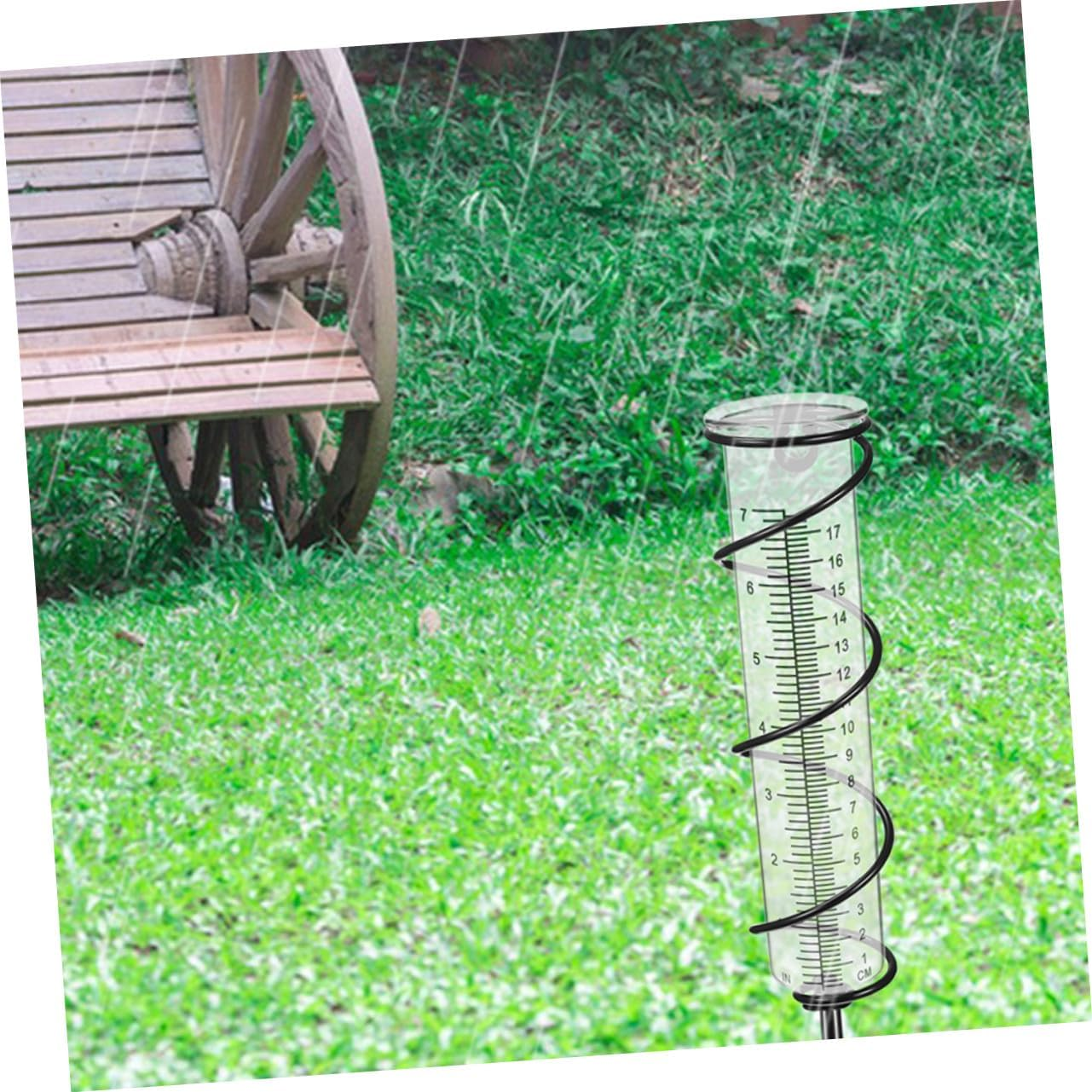 ARTIBETTER 2Pcs Freeze Rain Gauge Tubes Plastic Replacement for Outdoor Garden Lawn Water Measurement with Clear Graduations Lightweight image number 5