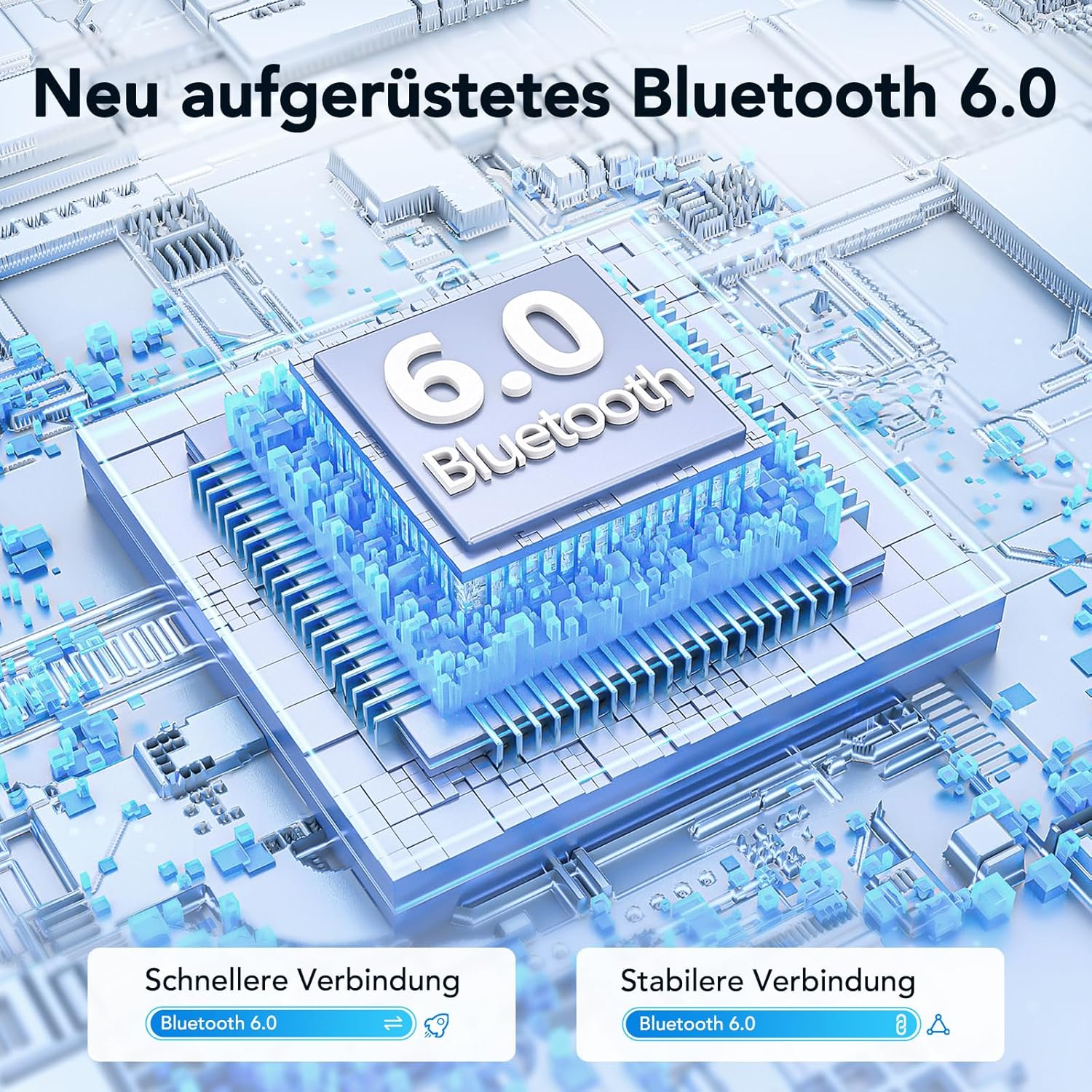 Ki Translator Headphones, 3-In-1 Translation Headphones 134 Languages with App, 7 Translation Modes Real Time Translator Earphones, Open Design, Bluetooth 6.0 Wireless Headphones for Learning/Travel image number 3