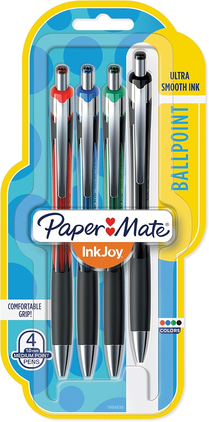 Paper Mate Ink Joy 550RT 2-Pack Blue