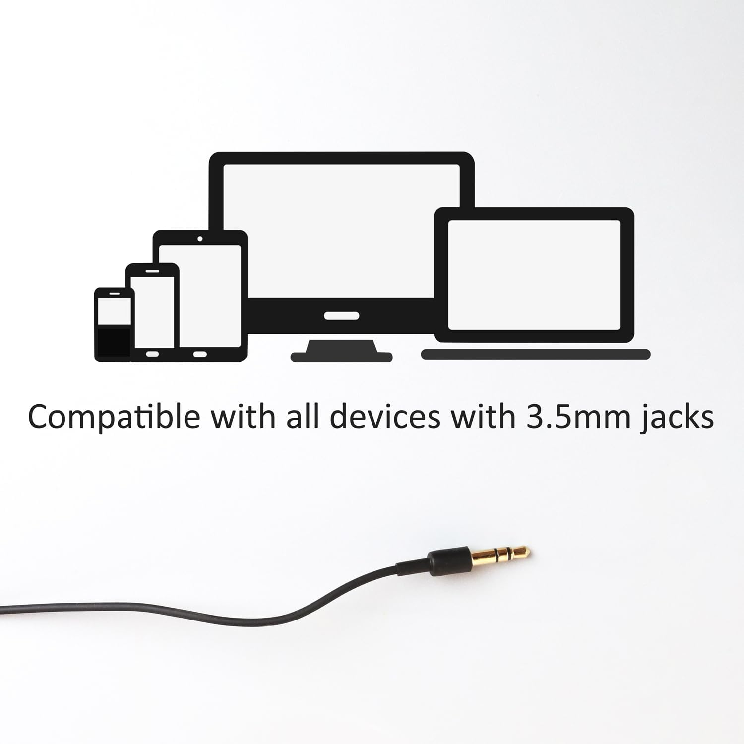 Mangokit Earphones, In-Ear Earphones with Ear Tips- Black image number 6