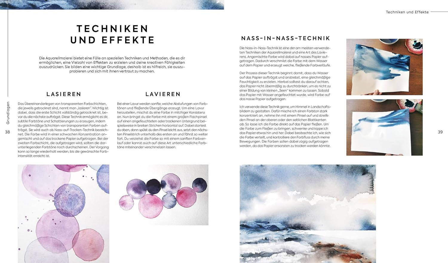 Aquarell Landscapes: Innovativ, Schnell Und Beeindruckend Malen: Mit Der Loose-Watercolor-Technik Atmosph&auml;rische Landschaften Entstehen Lassen image number 4