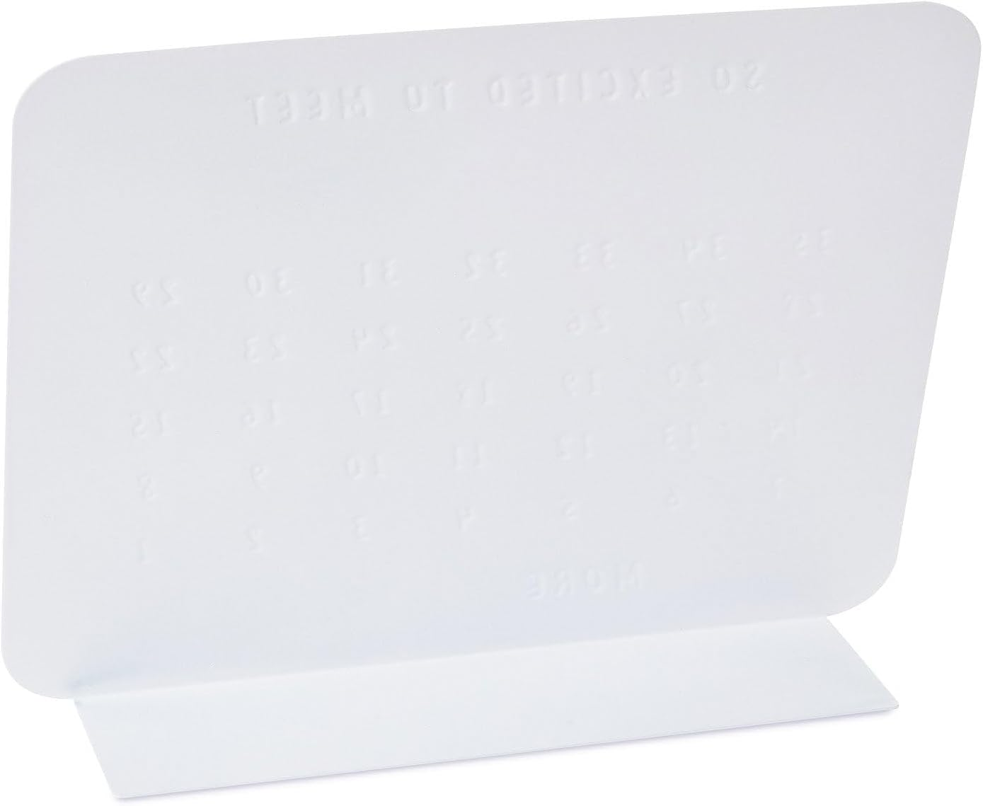 Hallmark so Excited to Meet You Magnetic Baby Countdown Board - Pregnancy Countdown Calendar with Magnetic Stickers. Pregnancy/New Parents Gift.