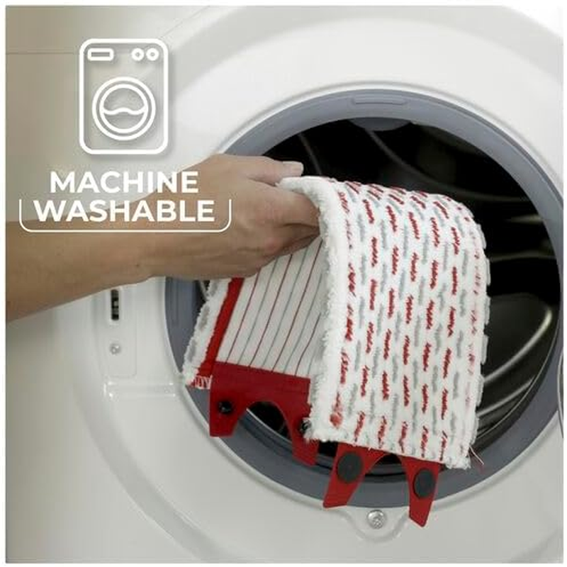 Vileda Ultramax XL Mop Refill | Pack of 1| Wide Floor Coverage &ndash; Quick Cleaning | for All Hard Floor Surfaces | Removal of over 99% of Bacteria with Just Water* | 2In1 Microfibre image number 6