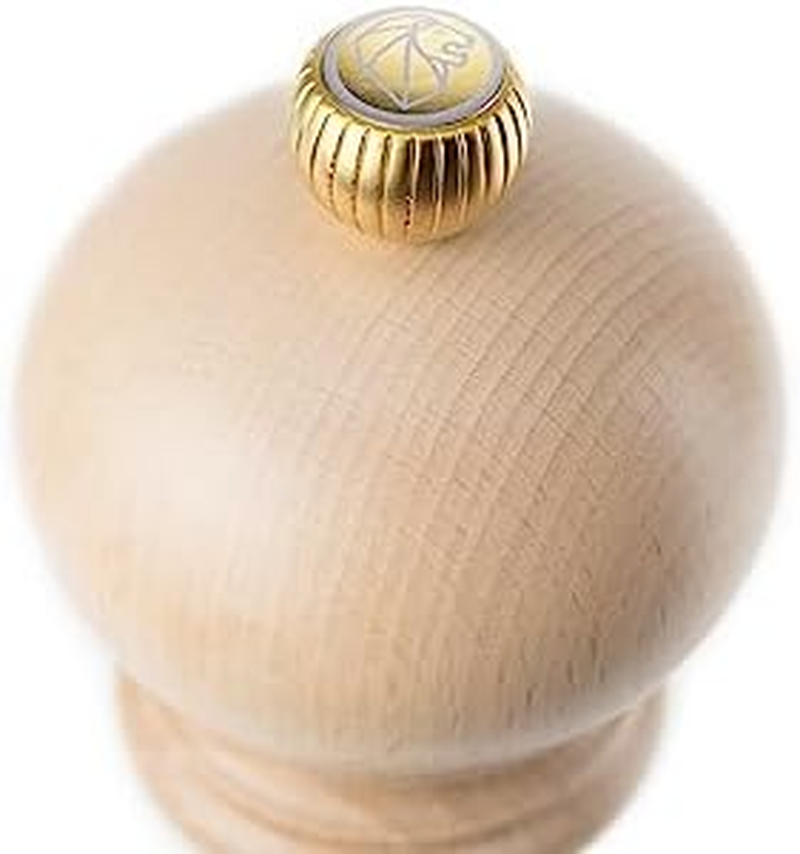 PEUGEOT - Paris U'Select Salt Mill 22 Cm- 9 In- 6 Predefined Grind Settings - Powdered Salt Innovation, Zirlion Mechanism - Pefc-Certified Wood - Made in France - Natural image number 2