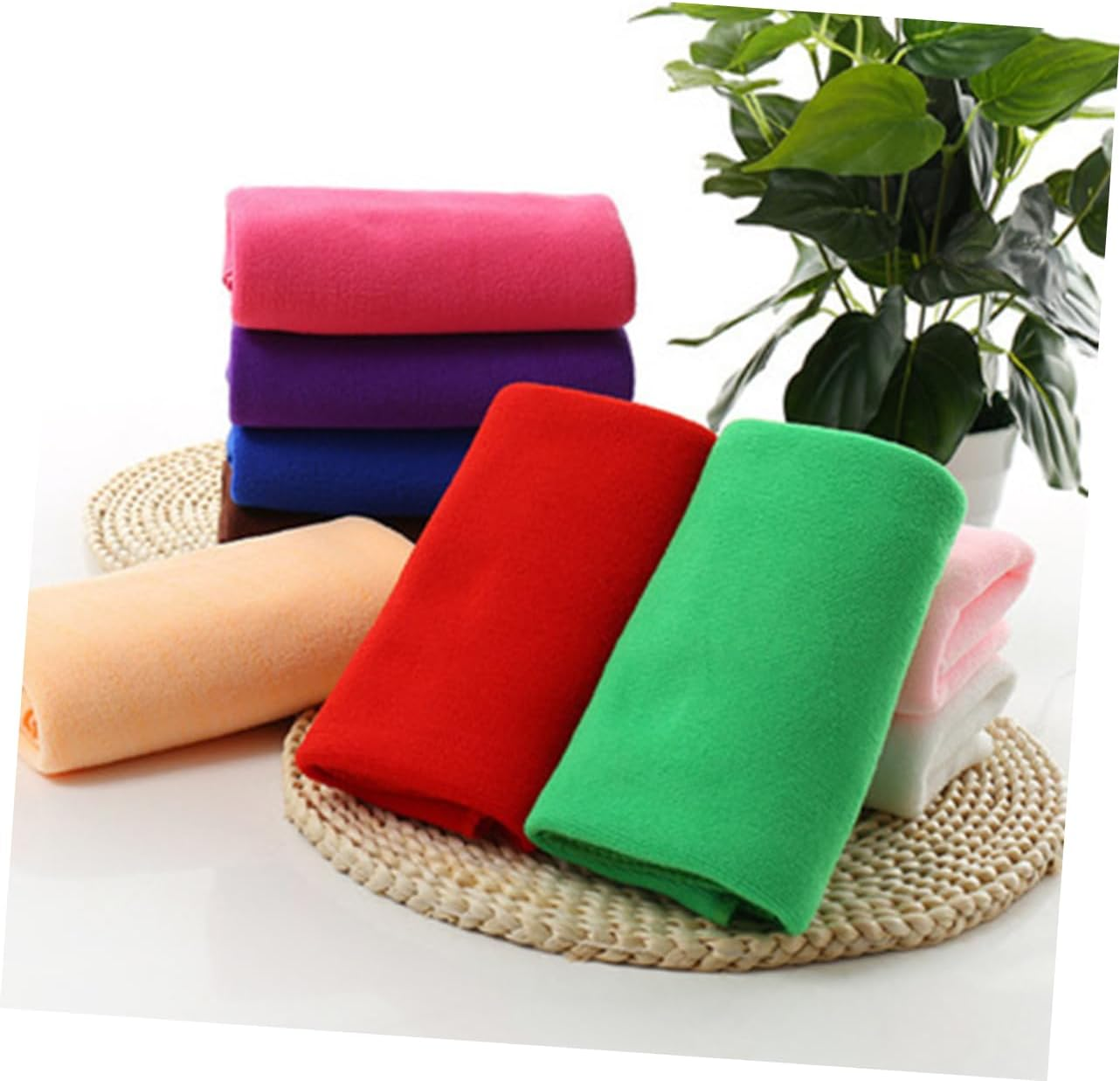 Microfiber Car Wash Towel for Car Polishing and Drying Use for Cleaning and Maintenance - Purple image number 3