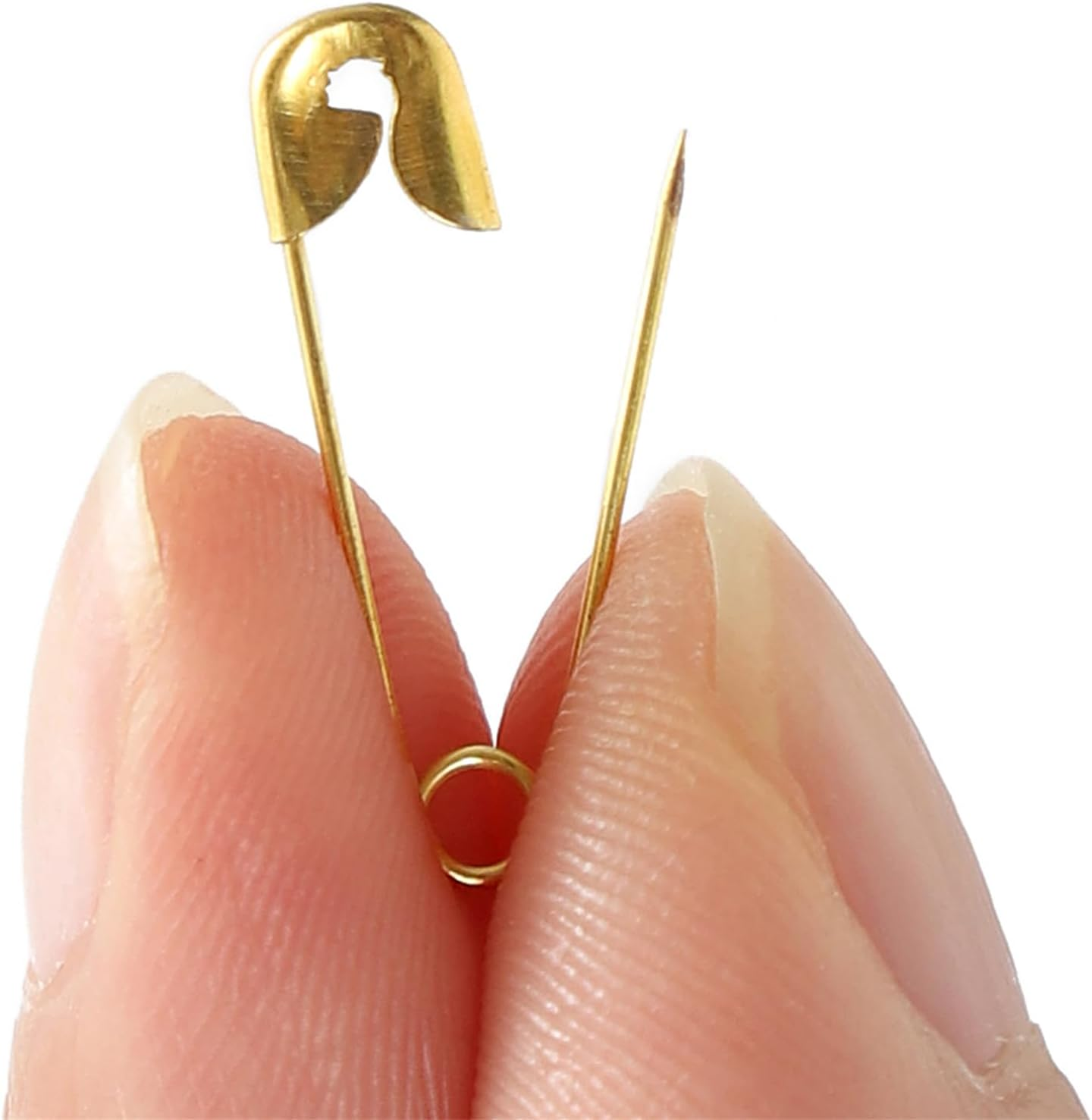 19Mm Mini Safety Pins - Pack of 200Pcs Small Gold Safety Pins- Versatile Clothing Tag Pins for Repair, Crafting & Fashion Accessories Making in a PP Box image number 5