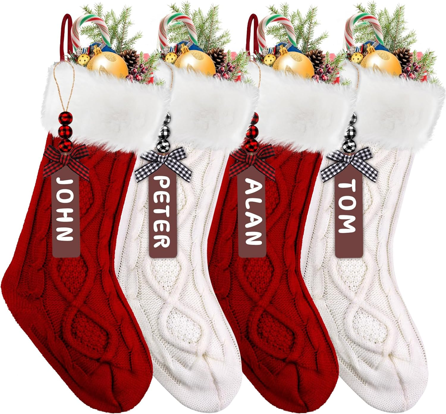 XIMISHOP Christmas Stockings Decoration With