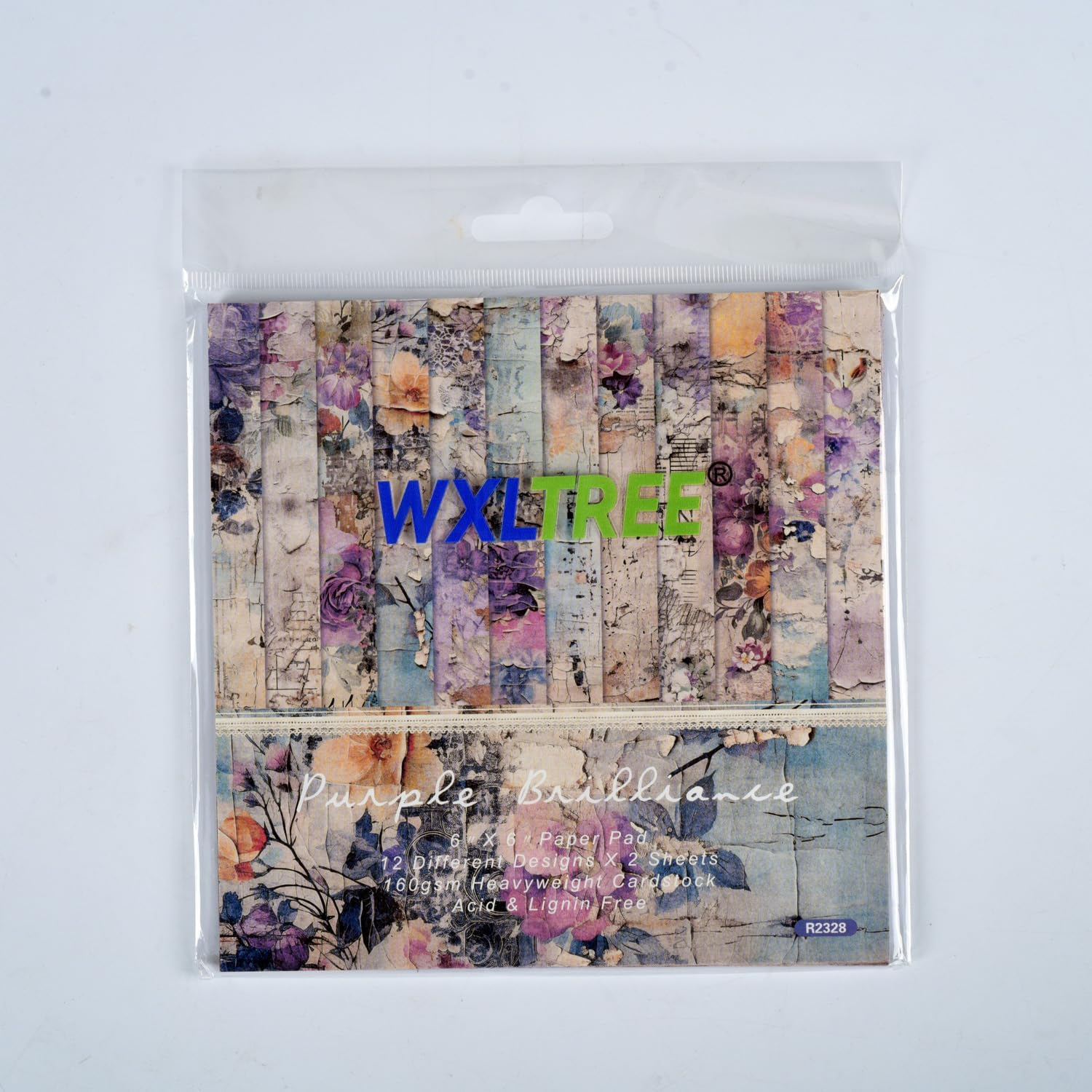 Vintage Floral Scrapbook Paper Pad - Flower Patterned Cardstock Paper Pads,6X6 Single-Sided Junk Journal Scrapbooking Paper for Card Making Cottagecore Picture Art Collage