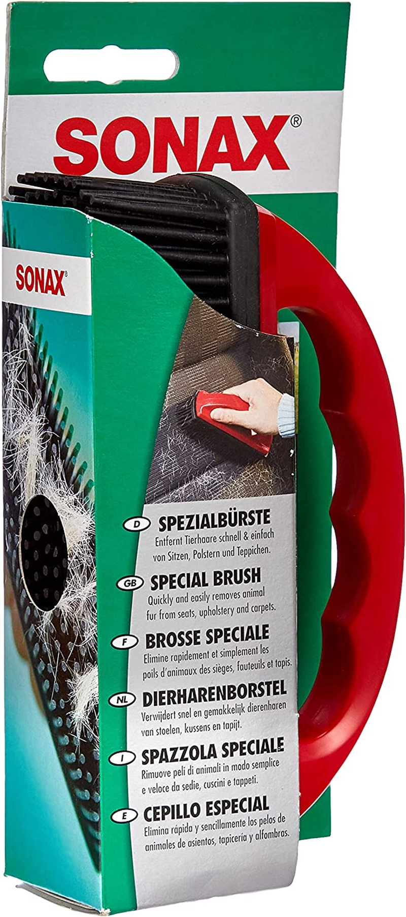 SONAX Car Pet Hair Remover Brush image number 1