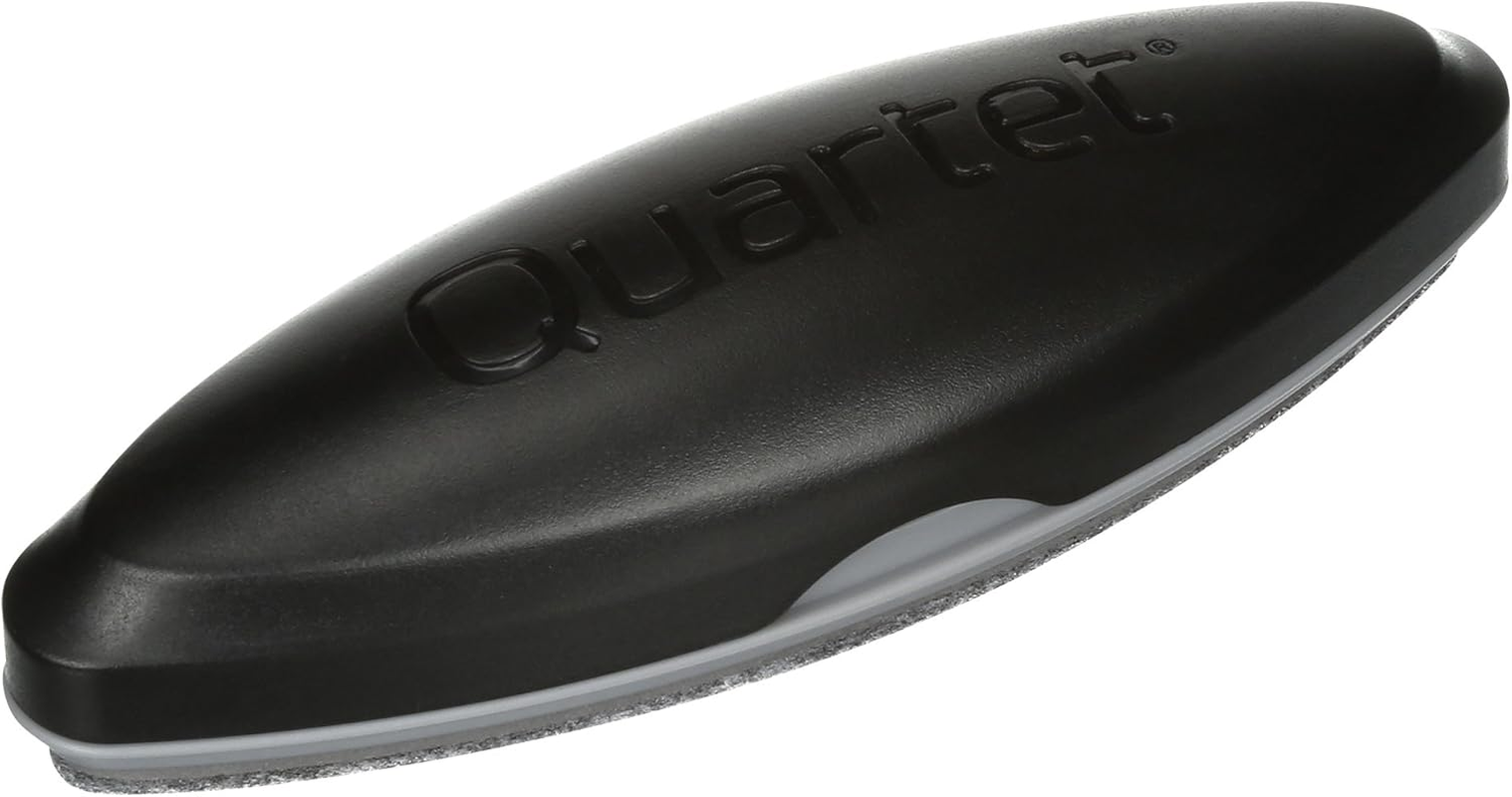 Quartet Eraser, Premium, 3-In-1, Whiteboard/Chalkboard, Magnetic, 6-1/2"X1-3/8, Black (BFEB3) image number 3