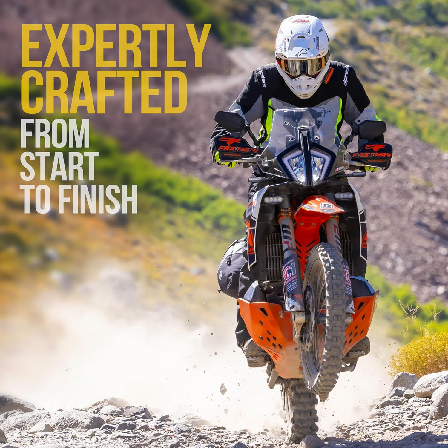 Doubletake Adventure 3.5" Mirror Kit 2.0, Universal Fit Folding Motorcycle Mirrors, Guaranteed for Life. image number 5