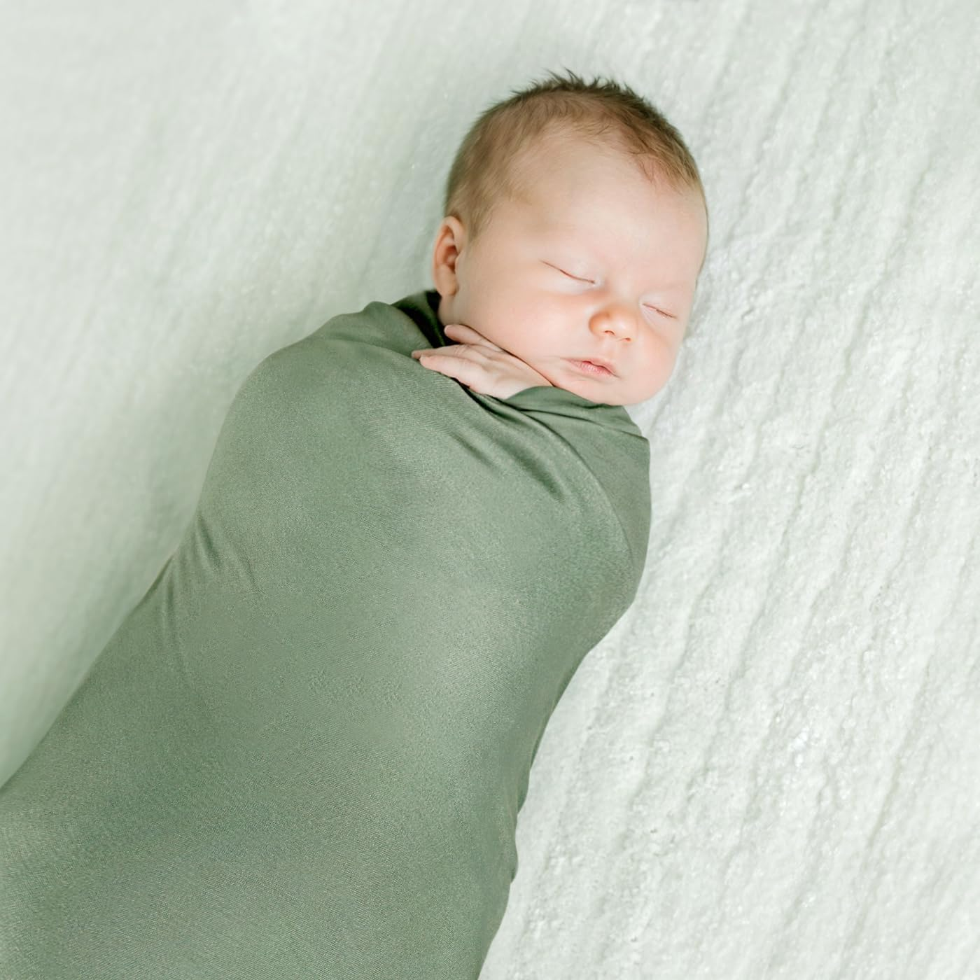 GRSSDER Baby Blankets Super Soft Jersey Knit Swaddle Blanket for Baby Girls and Boys, Double Layer Receiving Blankets 34 X 44 Inches, Extra Large for Baby Swaddling, Balloon Print - Balloons image number 2