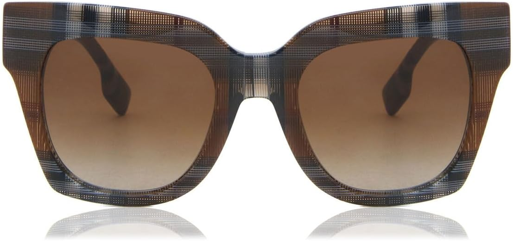 Burberry KITTY BE 4364 Check Brown/Brown Shaded 49/21/145 Women Sunglasses