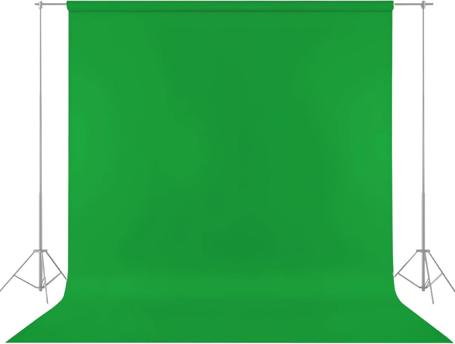 WIYETY 150 X 300 Cm Green Screen Background: Photo Wall Background Washable, Green Screen Background for Photography Video and TV Recording image number 5
