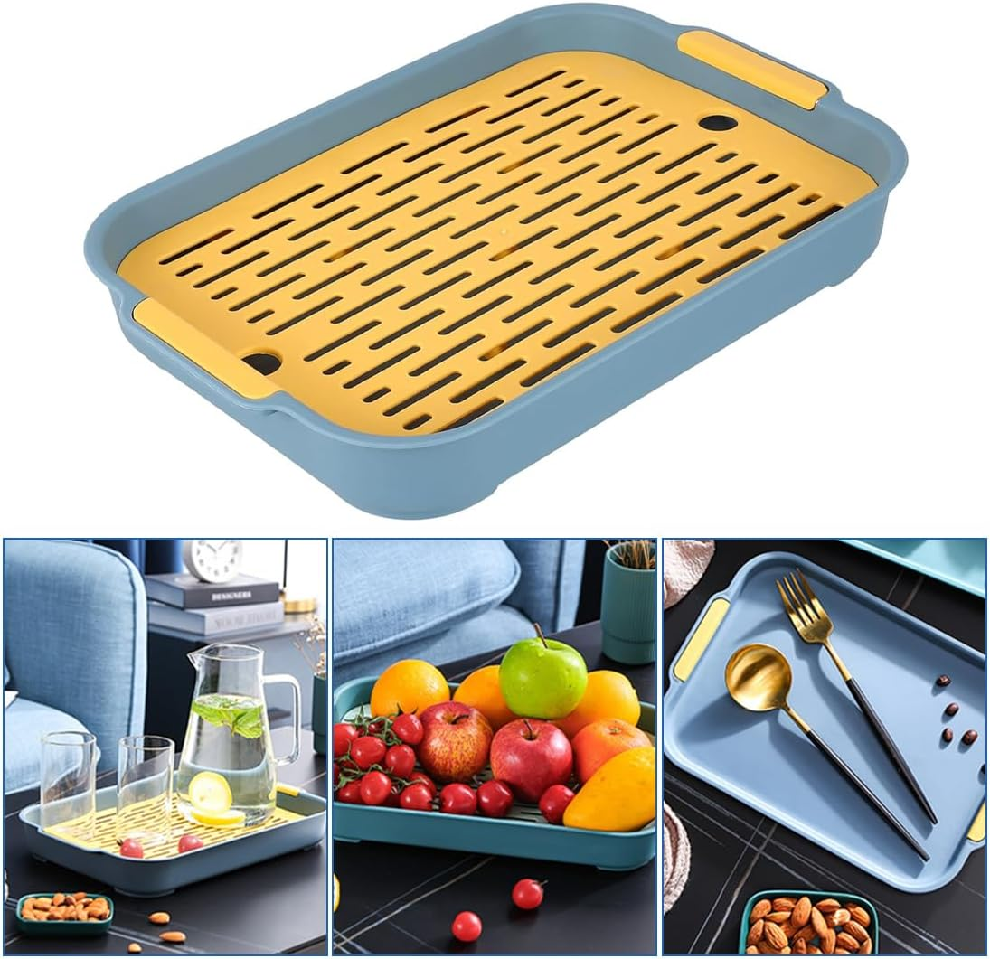 Rabbit Cat Litter Tray, Pet Potty, Rabbit Toilet, Rabbit Litter Tray, Rabbit Cage Potty Trainer, Rabbit Toilet with Cleaning Strainer, Pack of 1 image number 4