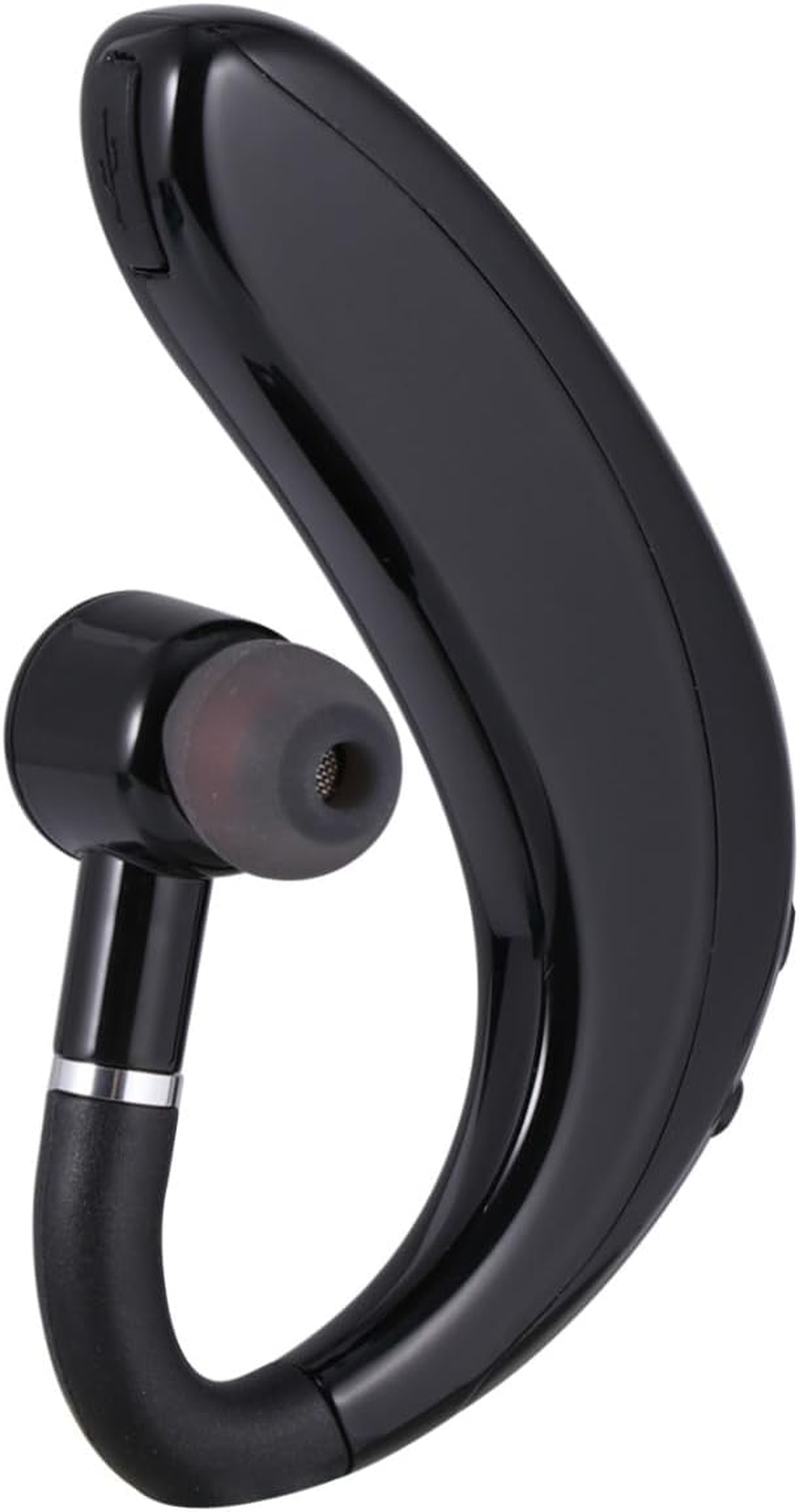 Gatuida Wireless One-Side Earphone Long Battery Life Lightweight Earpiece for Driving Running Workout Compatible with Devices Black image number 6