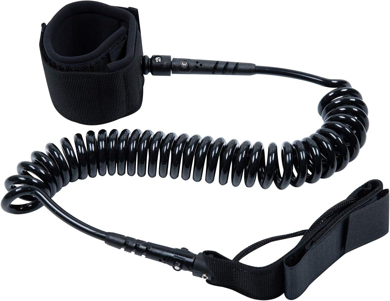 Coiled SUP Leash 10' Surfboard Leash Sup Leg Rope Strap Stand up Paddleboard Leash