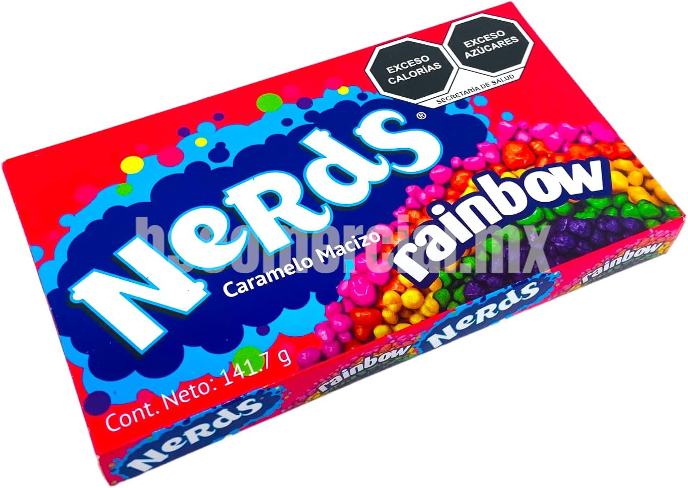 Wonka Rainbow Nerds Theatre Box 141.7G Pack of 2, Multicolor image number 5