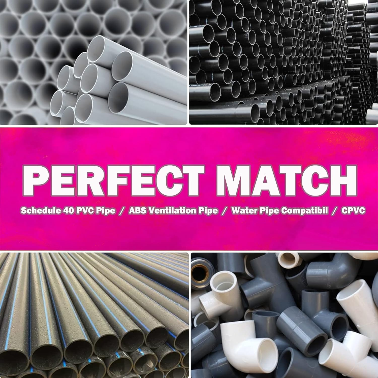 04529 for PPRK6 Plastic Pipe Fitting Reamer 6 Piece Kit Fit into Standard 1/2" Drills PVC Pipe Reamer Tool Contains PPR75, PPR100, PPR150, PPR200, PPR300 and PPR400 image number 6