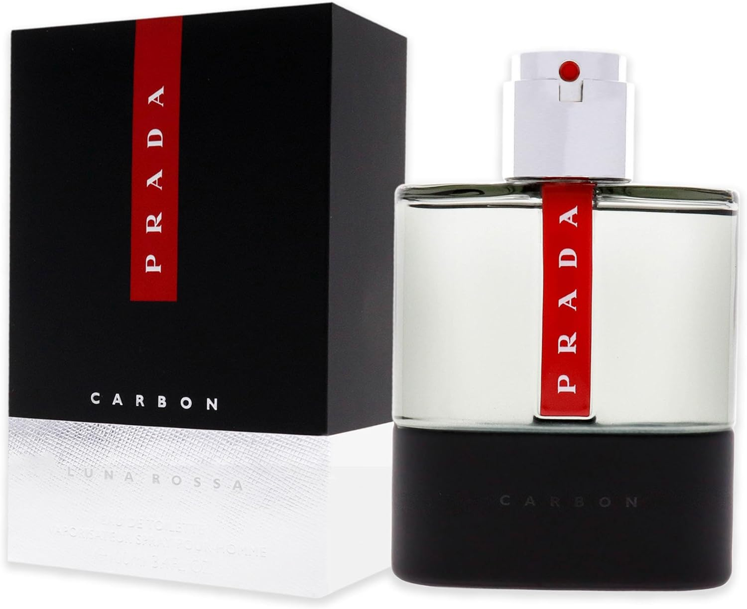 Prada Men'S Luna Rossa Carbon Eau De Toilette Spray 100 Ml image number 2