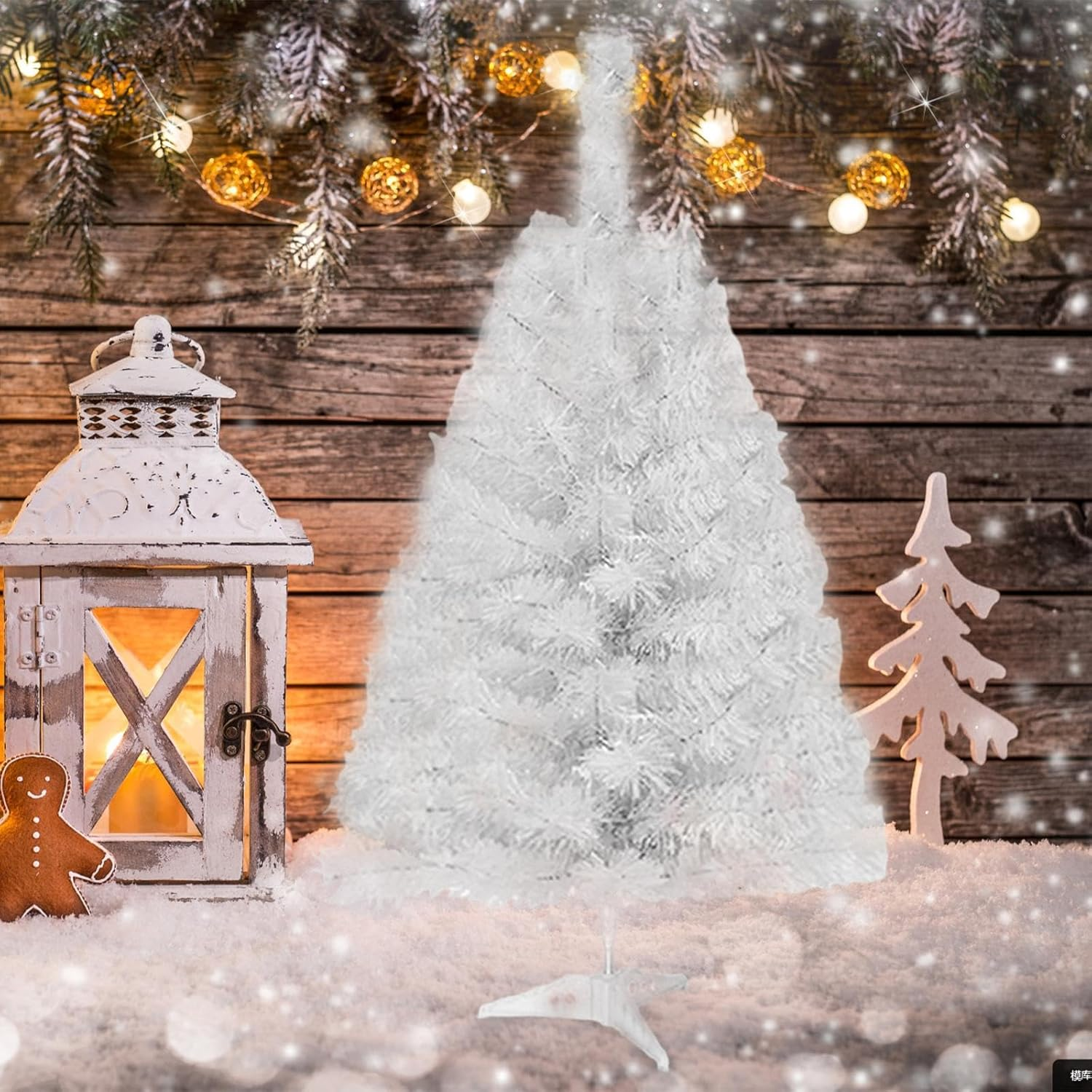 3 Ft Artificial Christmas Tree Holiday Decoration Fake Xmas Trees Ornament for Indoor image number 5