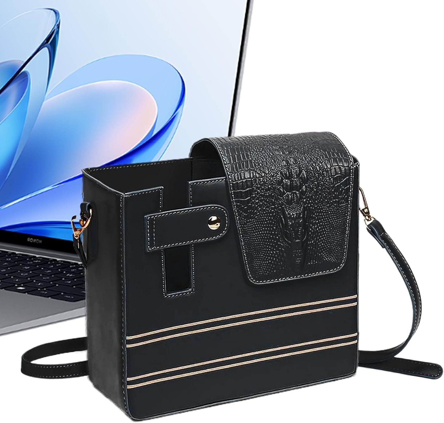 Tumbler Purse,Strap, Pockets, Portable | Water Bottle Holder Bag - for Women, Outdoor, Gym, Walking, Hiking, Travel, Commuting, Camping, Cycling